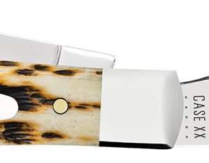 Case Medium Stockman Amber Bone – Clip/Sheepsfoot/Pen