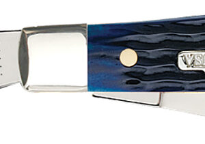 Case Medium Stockman Blue Bone 2.5in Blade
