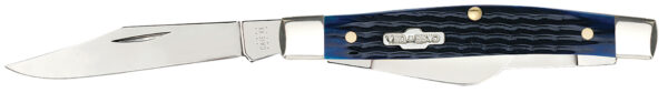 Case Medium Stockman Blue Bone 2.5in Blade