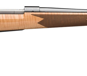 Winchester Repeating Arms 535218226 Model 70 Super Grade 270 Win Caliber with 5+1 Capacity, 24″ Barrel, High Polished Blued Metal Finish & Gloss AAA Maple Stock Right Hand (Full Size)