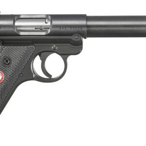 Ruger 40178 Mark IV Target Sports South Exclusive 22 LR 10+1 5.50″ Blued Threaded Bull Barrel,  Blued Aluminum Frame, Black Checkered Polymer Grip, Right Hand, Two Magazines