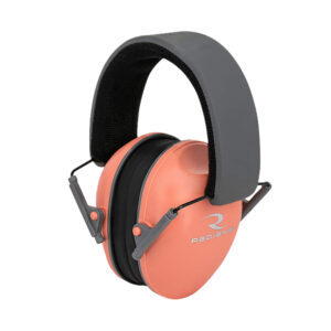 Radians LS0830CS Lowset 21 dB Coral/Black Earmuffs