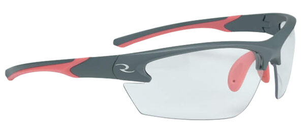 137851 Radians WS6810CS Ladies Range Eyewear Women Clear Lens Gray with Coral Accents Frame