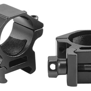 Riton X1L 1″ Low Scope Rings Matte Black