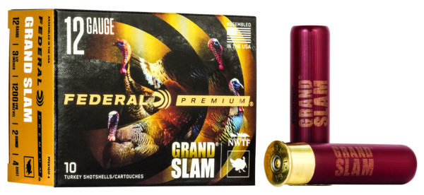 138089 Federal Premium Grand Slam 12ga 3.5in 2oz 4 Shot – 10rd Box