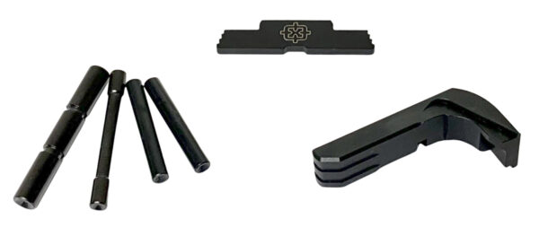 Cross Armory CRP800KBK 3-Piece P80 Gen1-3 Upgrade Kit, Black