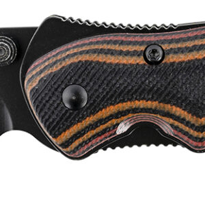 CRKT 1105K Endorser  3.18″ Folding Drop Point Plain Black Oxide 8Cr14MoV SS Blade/Multi-Color G10 Handle Includes Pocket Clip