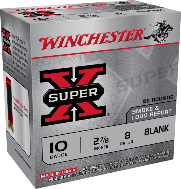 139119 Winchester Super-X Blank 10 Gauge 2 7/8″ 25rd Box