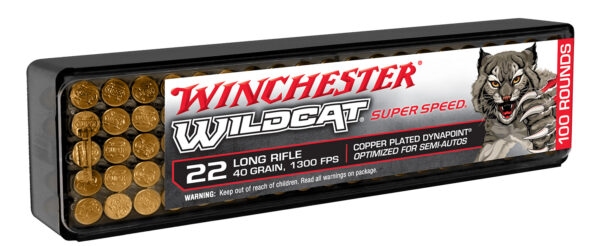 Winchester Wildcat .22 LR 40 gr 100rd Box