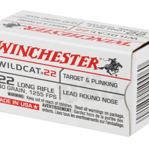 Winchester USA Wildcat .22 LR 40gr LRN — 5000rd Case