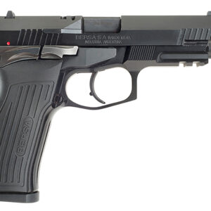 Bersa TPR9MX TPRX  Full Size Frame 9mm Luger 17+1, 4.25″ Black Steel Threaded Barrel, Matte Black Serrated Steel Slide & Aluminum Frame w/Picatinny Rail, Ambidextrous