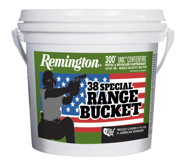 Remington UMC Range Bucket 38 Special 130 gr FMJ 300ct