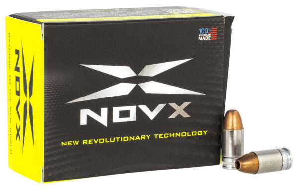 140007 NovX 380CP8020 Pentagon 380ACP 80gr Monolithic Copper Hollow Point 20 Per Box/10 Case
