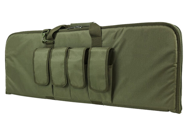 140078 NcStar CVCP2960G36 2960 Carbine Case 36″ OD Green Carbine w* Heavy Duty Locking Zipper