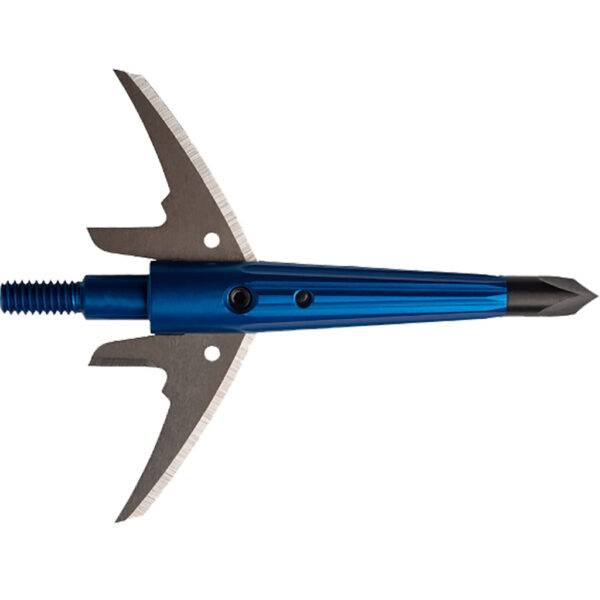 1401091_1 Swhacker Levi Morgan Series Broadheads 2 Blade Curved 100 gr. 2 in 3 pk.