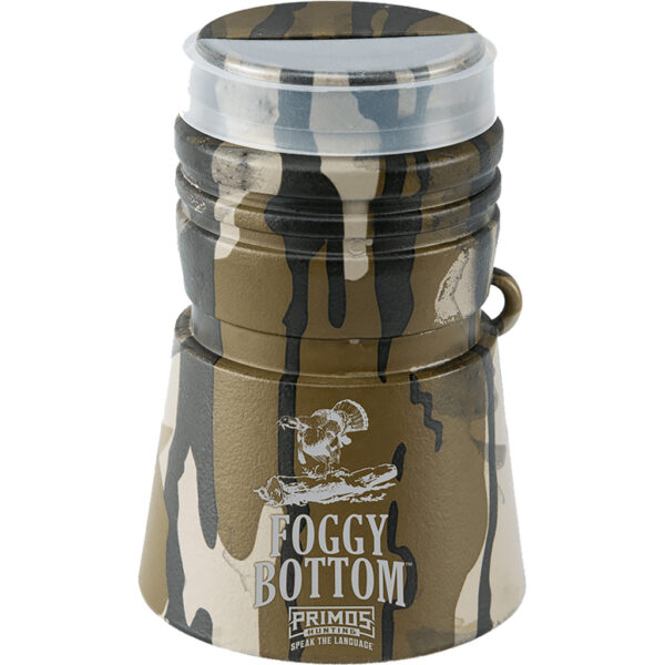 1401950_1 Primos Camo Snuff Tube Mossy Oak Bottomlands