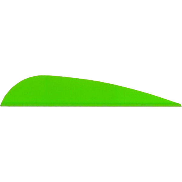 1402772_1 AAE Trad Vanes Bright Green 3 in. 50 pk.