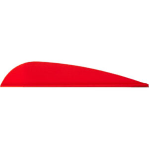 AAE Trad Vanes Fire Orange 3 in. 50 pk.