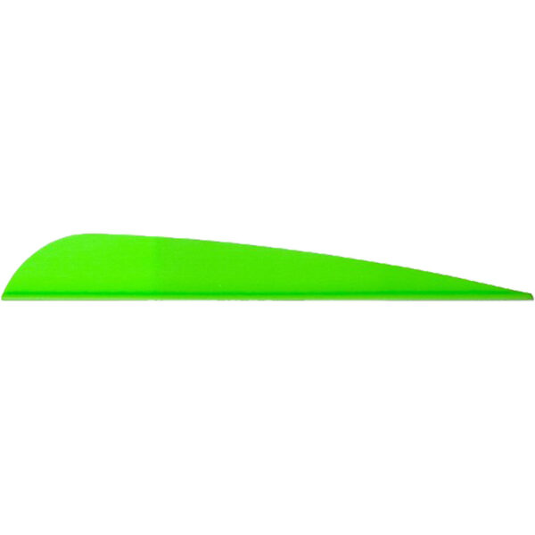 1402782_1 AAE Trad Vanes Bright Green 4 in. 50 pk.