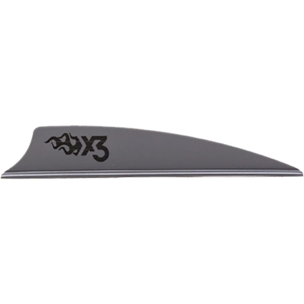 1402961_1 Bohning X3 Vanes Silver 2.25 in. 100 pk.