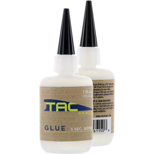 1403122_1 TAC Vanes Fletching Glue 1 oz.