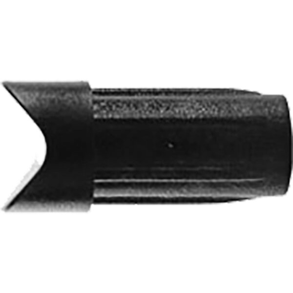 1404151_1 Black Eagle Half Moon Nocks Black 12 pk.