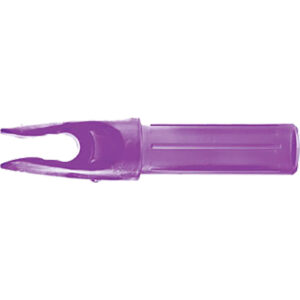 Black Eagle Standard Nock Flo. Purple 12 pk.
