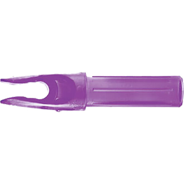 1404209_1 Black Eagle Standard Nock Flo. Purple 12 pk.