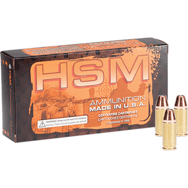 1405041_1 HSM Self Defense Handgun Ammunition 45 ACP HP Mag. 230 gr. 50 rd.