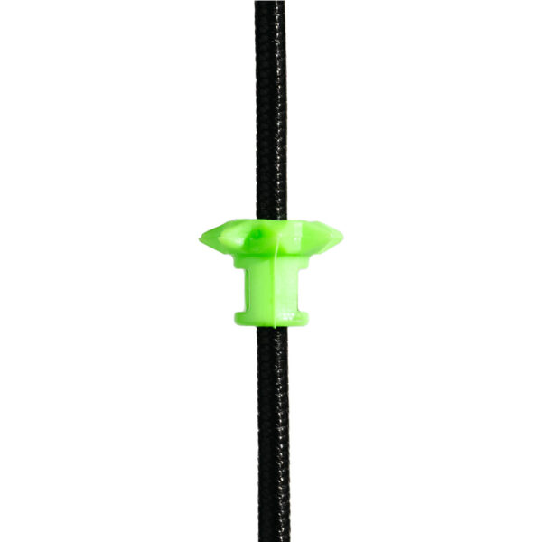 1405211_2 Bowmar Recurve Nose Button Green 2 pc. Small/Large