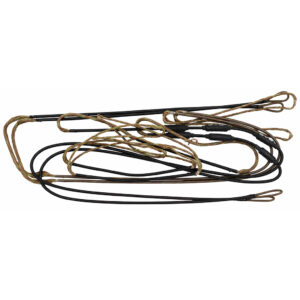 GAS Ghost XV String and Cable Set Camo w/ Black Serving Prime Black 1