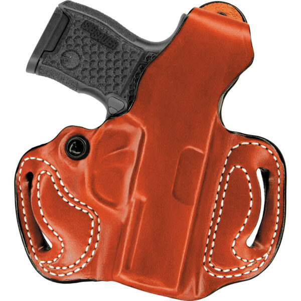 1406500_1 DeSantis Thumb Break Mini-Slide Holster Mossberg MC1SC OWB RH Tan