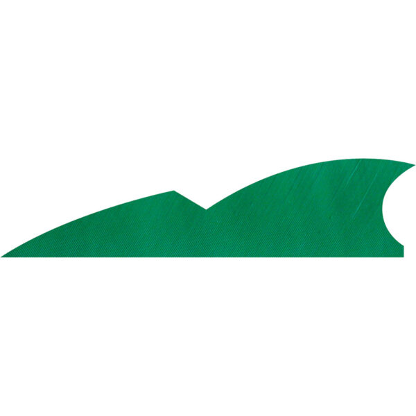 1406896_1 Gateway Batwing Feathers Green 2 in. LW 50 pk.