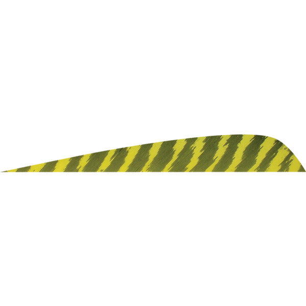 1406926_1 Gateway Parabolic Feathers Barred Yellow 4 in. LW 50 pk.