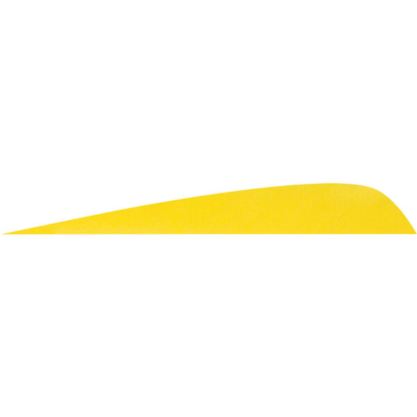 Gateway Parabolic Feathers Sun Yellow 4 in. LW 50 pk.