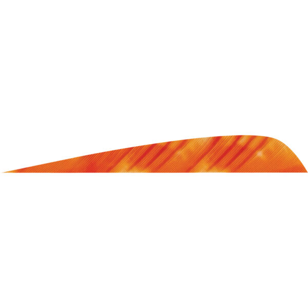 1406961_1 Gateway Parabolic Feathers Tre White/Orange 4 in. LW 50 pk.
