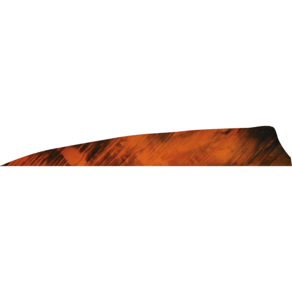 1407003_1 Gateway Shield Cut Feathers Tre Orange 4 in. LW 50 pk.
