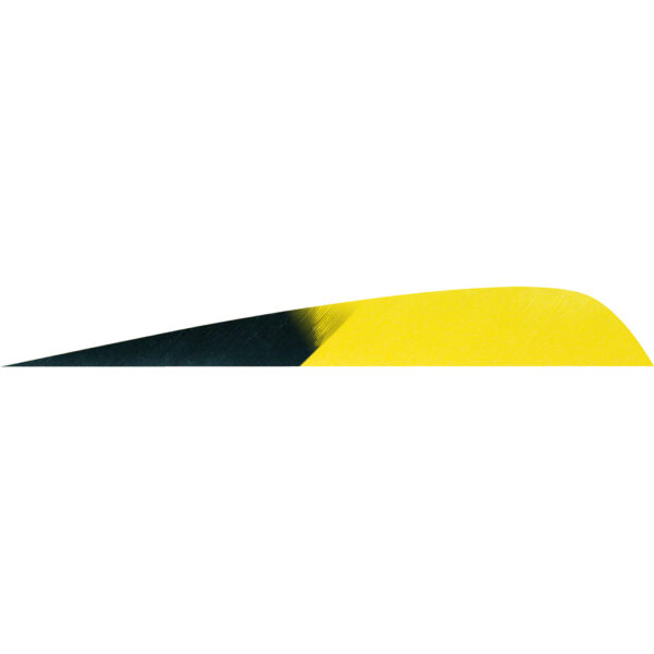 1407030_1 Gateway Parabolic Feathers Kuru Flo Yellow 4 in. RW 50 pk.