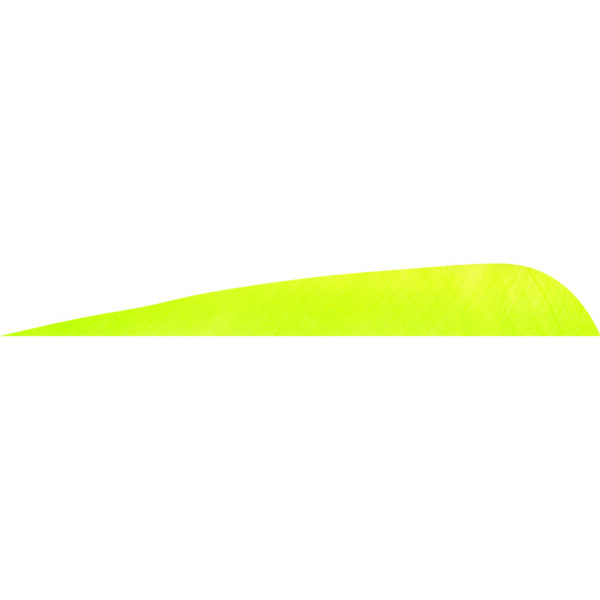 Gateway Parabolic Feathers Lemon Lime 4 in. RW 50 pk.