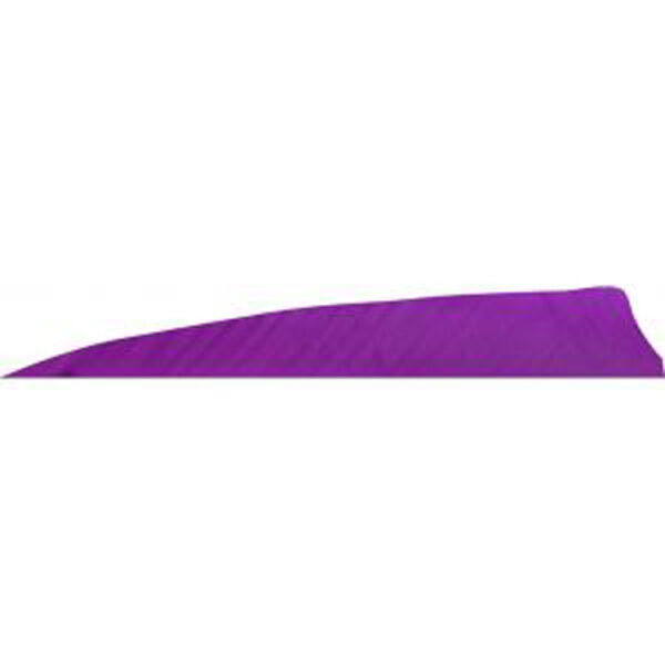 1407084_1 Gateway Shield Cut Feathers Kuru Purple 4 in. RW 50 pk.