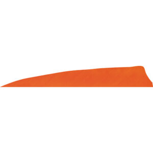 Gateway Shield Cut Feathers Tangerine 4 in. RW 50 pk.