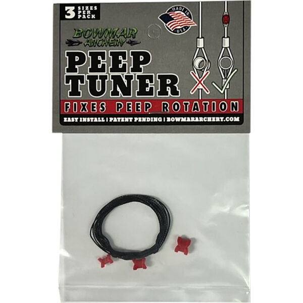 1407895_1 Bowmar Peep Tuner Red