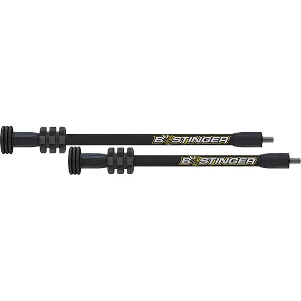1407989_1 Bee Stinger MicroHex Stabilizer Kit Matte Black 12 in./10 in.