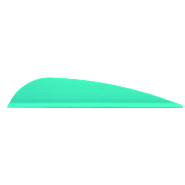 1408058_1 AAE Trad Vanes Teal 3 in. 50 pk.