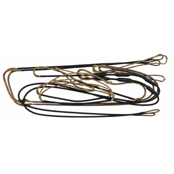 1408622_1 GAS Ghost XV String and Cable Set Camo w/ Black Serving Revolt XL