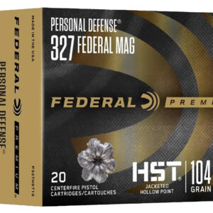 Federal HST .327 Federal Magnum 104 gr JHP – 20rd