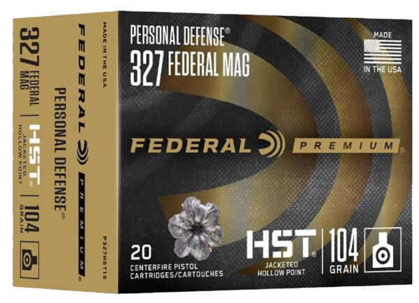 Federal HST .327 Federal Magnum 104 gr JHP – 20rd