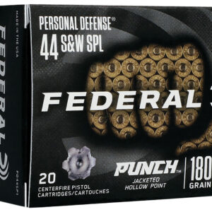 Federal Premium Punch .44 S&W Special 180 gr JHP, 20rd