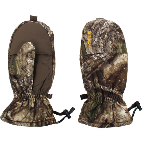 1409478_1 Hot Shot Huntsman Pop-top Mitten Large Realtree APX