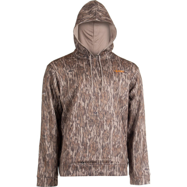 1409616_1 Habit Men’s Summit Park Performance Hoodie 2XL-Mossy Oak New Bottomland